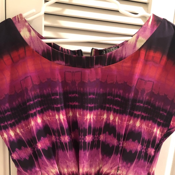 Bebop multicolored dress w/front pockets size XL - Picture 2 of 8